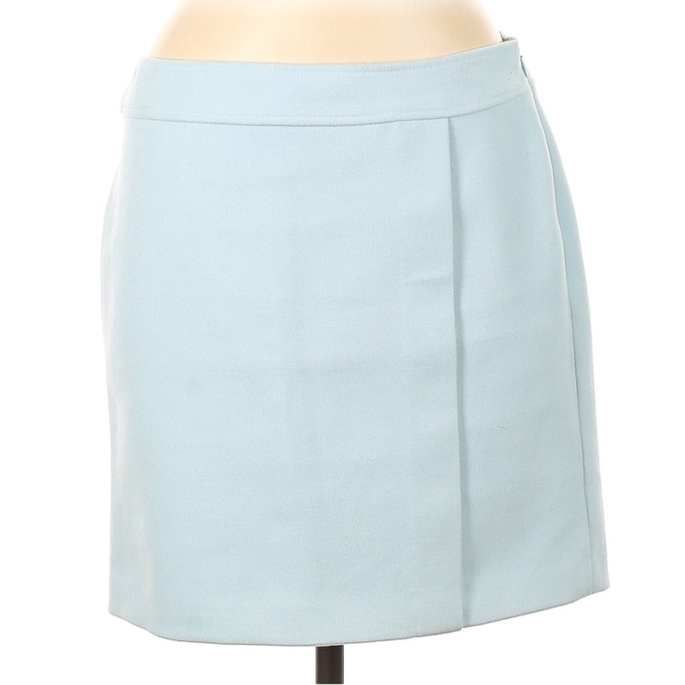 Baby Blue White House Black Market Pencil Skirt